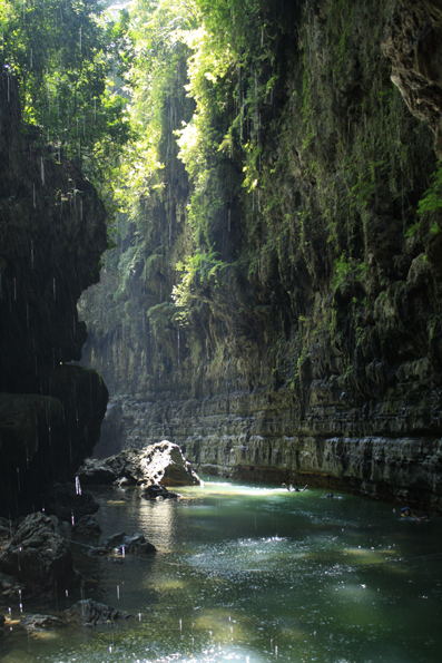Green Canyon vlakbij Pangandaran
