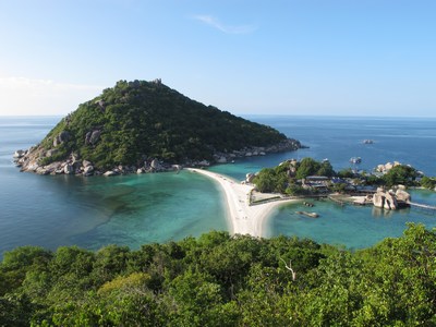 View Point op Koh Nag Yuan naast Koh Tao